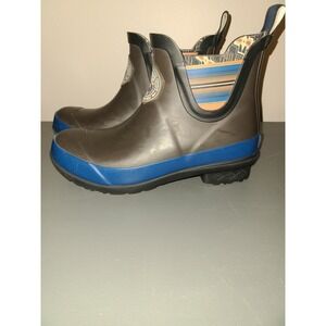 Pendleton National Park Chelsea Rain Boots - Olympic Grey Blue Size 5